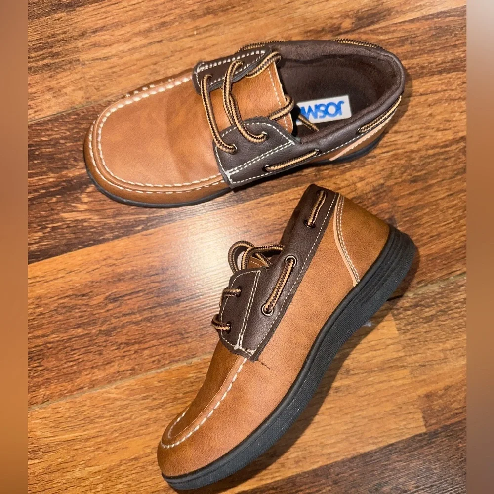 Brown Leather kids Shoes size 13 (48)